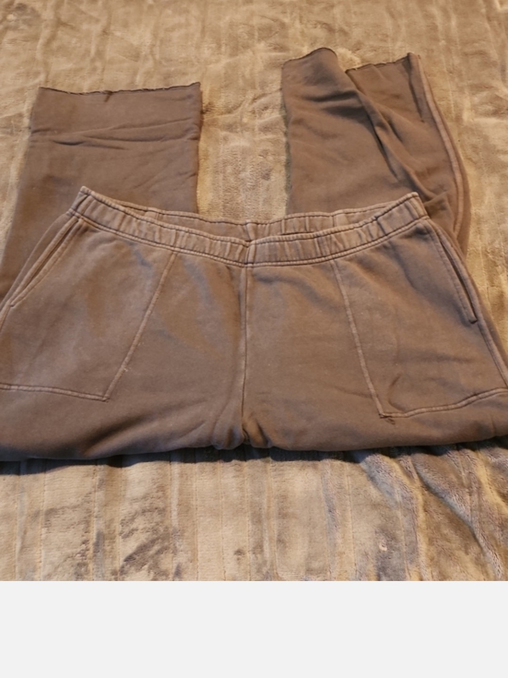 ⭐aerie Brown Cropped Sweatpants